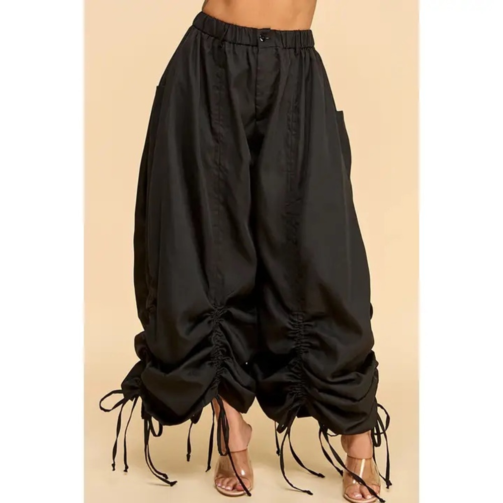Drawstring Balloon Pants